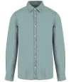NS502 Native Spirit Washed Long Sleeve Shirt washed jade green colour image